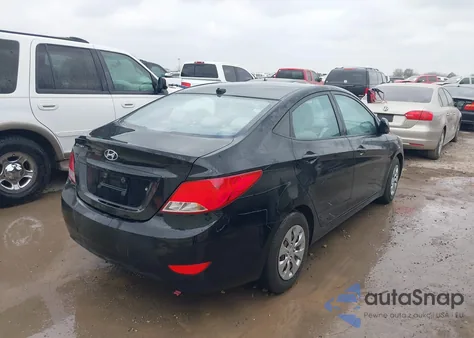 2015 Hyundai Accent Gls из США, поврежденный, VIN KMHCT4AE4FU938263
